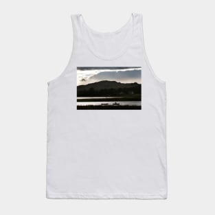 Towing the boat to a new winter Loch Long mooring, Scotland Tank Top